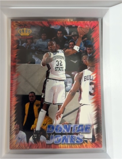 1996-97 Pacific Power #PP-21 Dontae Jones — front