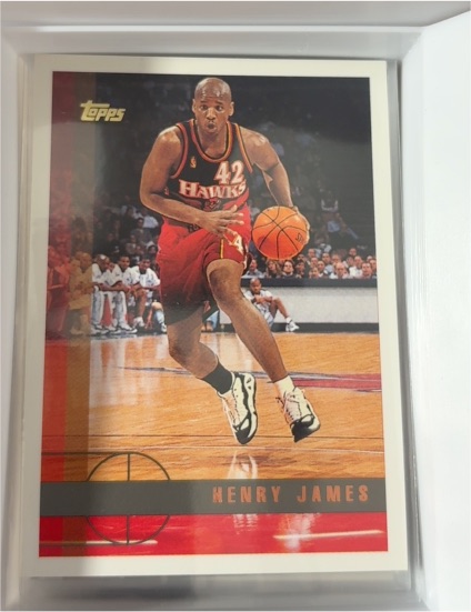 1997-98 Topps #53 Henry James — front