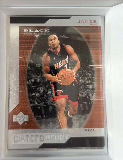 1999-00 Upper Deck Black Diamond #113 Tim James — front