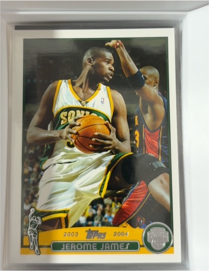 2003-04 Topps #133 Jerome James — front