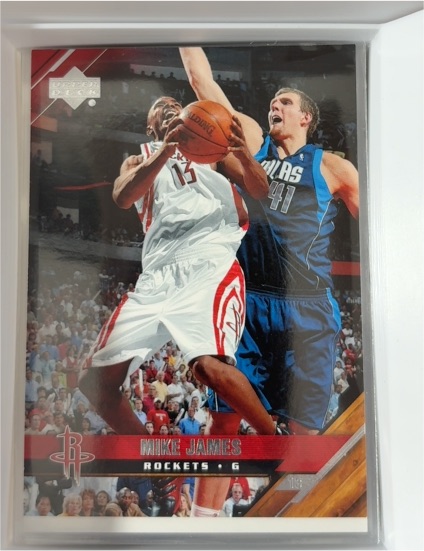 2005-06 Upper Deck #64 Mike James — front
