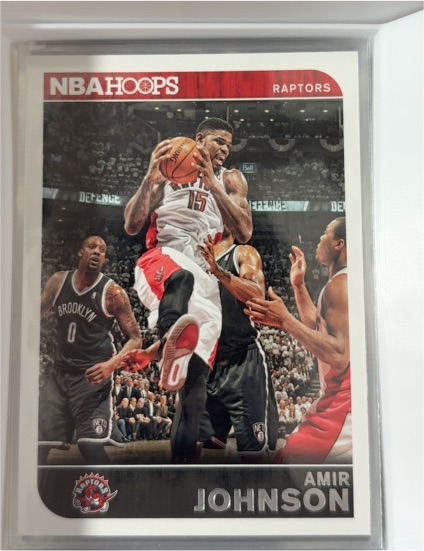 2014-15 Panini NBA Hoops #238 Amir Johnson — front