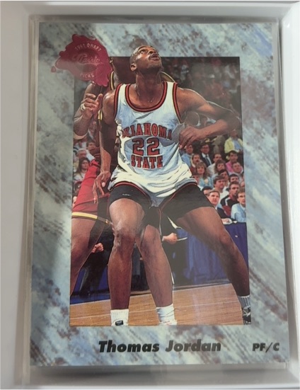 1991 Classic Four Sport #197 Thomas Jordan — front