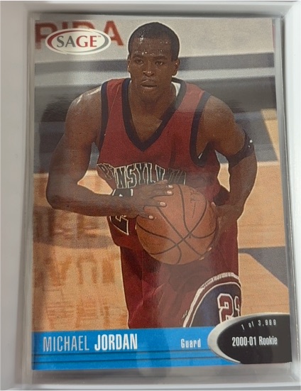 2000 Sage #23 Michael Jordan Rookie — front