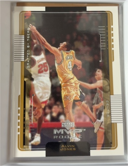 2001-02 Upper Deck MVP #192 Alvin Jones Rookie — front