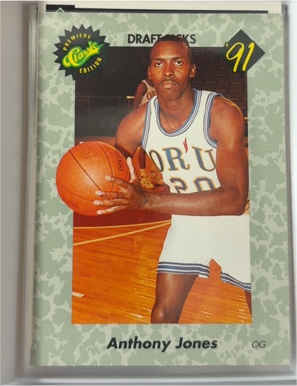1991 Classic Draft Picks #41 Anthony Jones — front