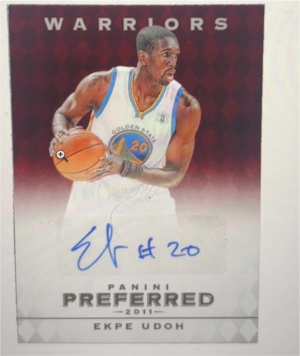 2011 Panini Preferred Ekpe Udoh — front