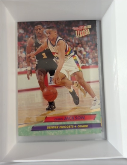 1992-93 Fleer Ultra #49 Chris Jackson — front