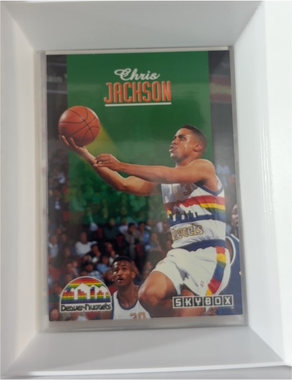 1992-93 Skybox #60 Chris Jackson Denver Nuggets — front