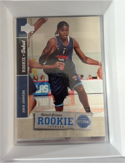 2005-06 Upper Deck Rookie Debut #105 Amir Johnson — front