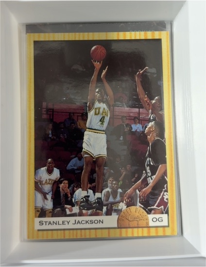 1993-94 Classic Draft Picks #45 Stanley Jackson — front