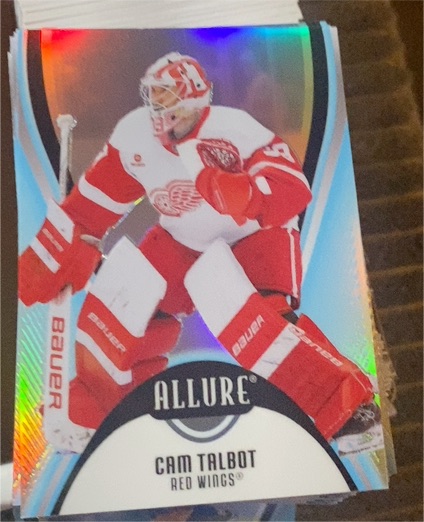 2025-26 Upper Deck Allure #91 Cam Talbot Detroit Red Wings — front