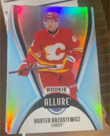 2025-26 Upper Deck Allure #129 Hunter Brzustewicz — front