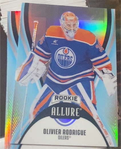 2025-26 Upper Deck Allure #124 Olivier Rodrigue Rookie — front