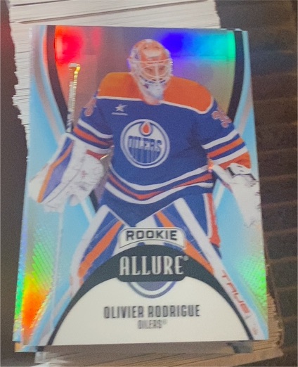 2025-26 Upper Deck Allure #124 Olivier Rodrigue Rookie Card — front