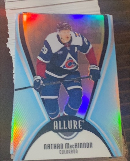 2025-26 Upper Deck Allure #19 Nathan MacKinnon — front