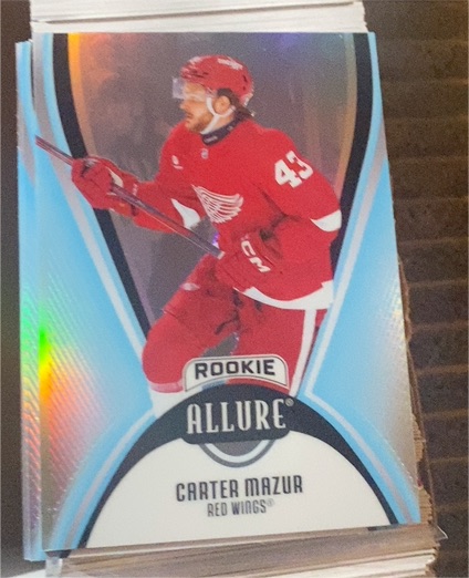 2025-26 Upper Deck Allure #103 Carter Mazur — front