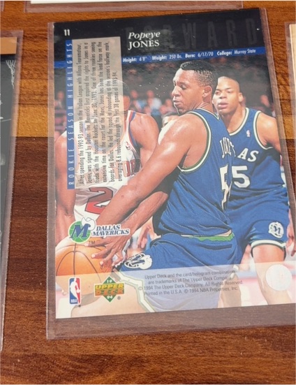 1993-94 Upper Deck Special Edition #11 Popeye Jones — front