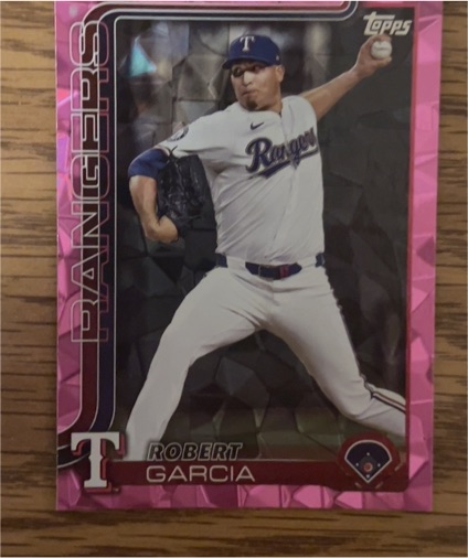2025 Topps Update #US329 Robert Garcia — front