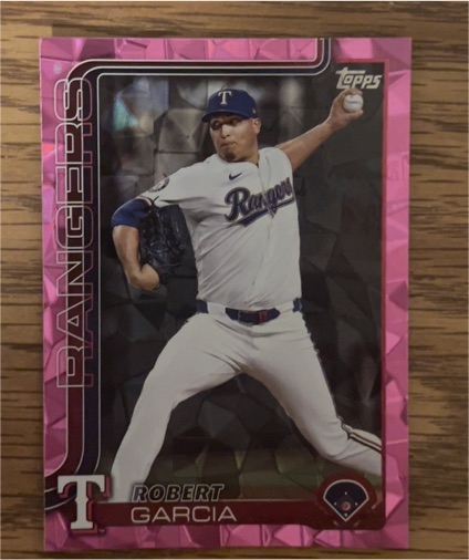 2025 Topps Update #US329 Robert Garcia — front