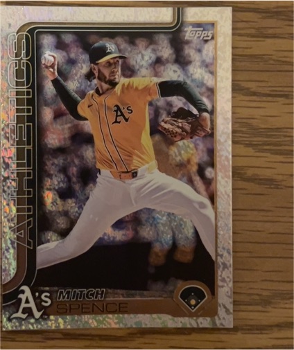 2025 Topps Update #US20 Mitch Spence — front