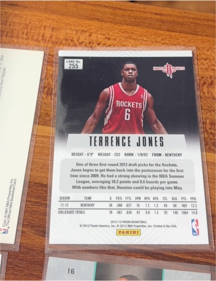 2012-13 Panini #255 Terrence Jones — front