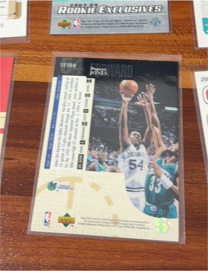 1993 Upper Deck #SE108 Popeye Jones — front
