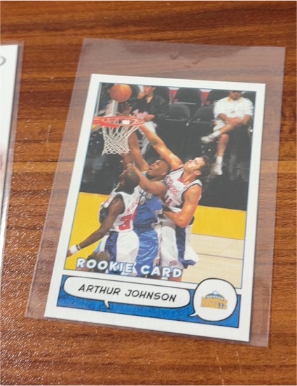 2004-05 Topps Bazooka #186 Arthur Johnson — front