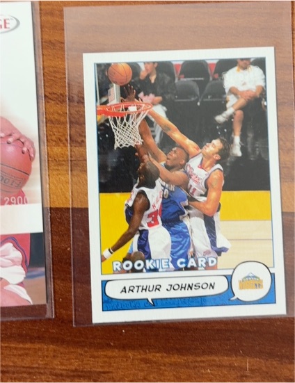 2004-05 Topps Total #357 Arthur Johnson — front
