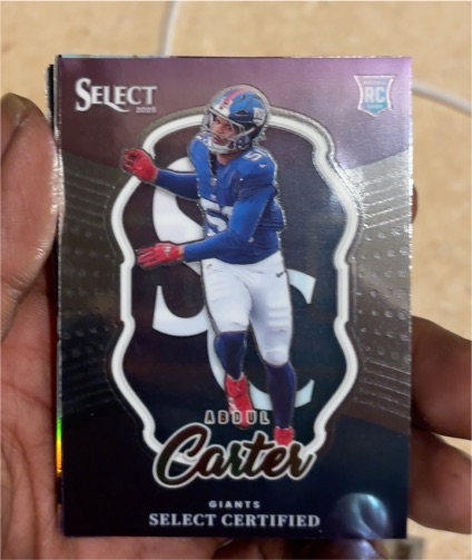2025 Panini Select Certified #3 Abdul Carter — front