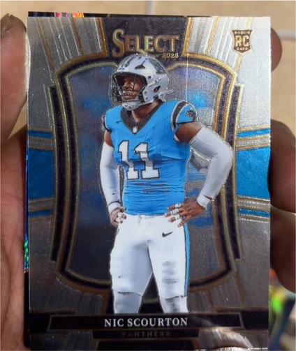 2025 Panini Select #143 Nic Scourton — front