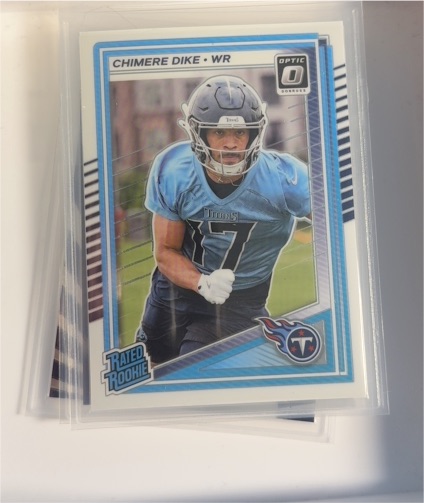 2025 Panini Donruss Optic #269 Chimere Dike — front