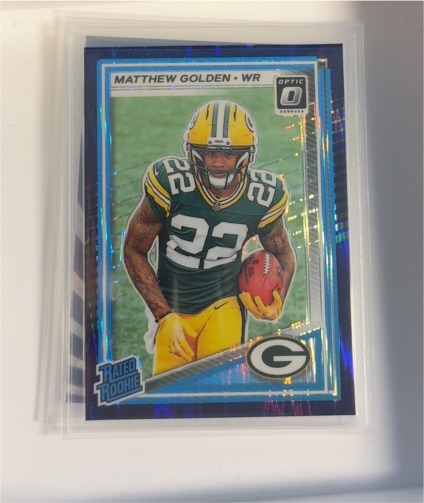 2025 Panini Donruss Optic #205 Matthew Golden — front