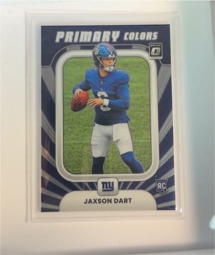 2025 Panini Donruss Optic Primary Colors #2 Jaxson Dart — front