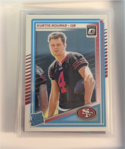 2025 Donruss Optic #243 Kurtis Rourke — front