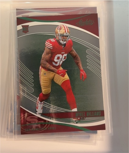 2025 Panini Absolute #161 Mykel Williams — front