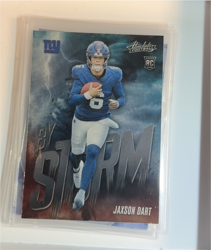 2025 Panini Absolute By Storm #7 Jaxson Dart — front
