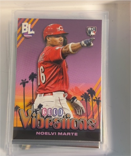 2024 Topps Big League Good Vibrations #GV-43 Noelvi Marte — front