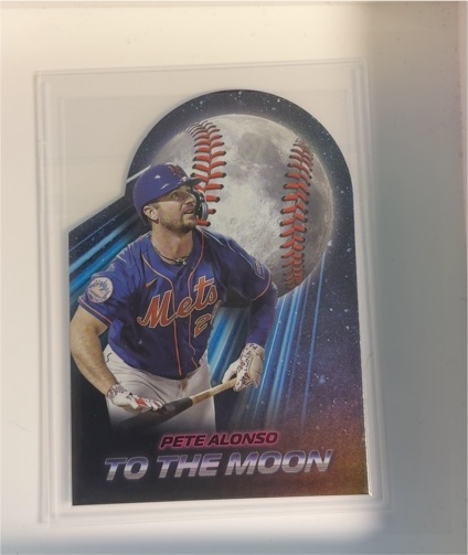 2024 Topps Big League #TM-4 Pete Alonso To the Moon Die-Cuts — front