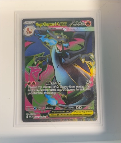 2010 Pokémon Mega Charizard X EX #109/094 — front
