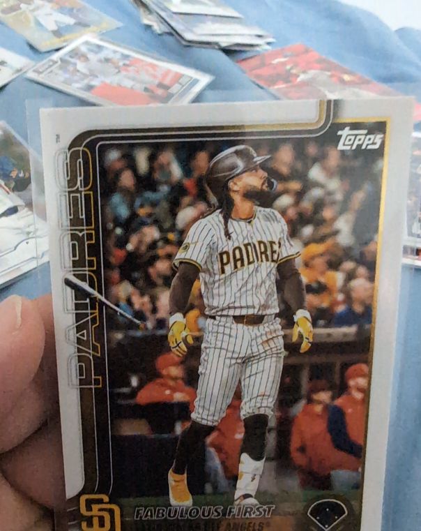 2025 Topps Update #US217 Fernando Tatis Jr. Fabulous First — front