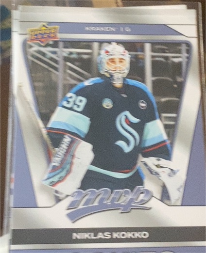 2025-26 Upper Deck MVP #240 Niklas Kokko — front