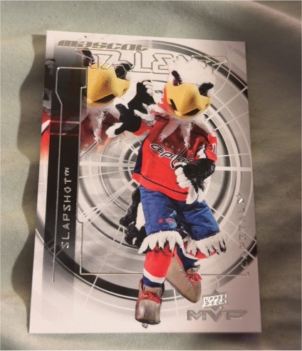 2024-25 Upper Deck MVP Mascot Talent Slapshot #MT-2 — front
