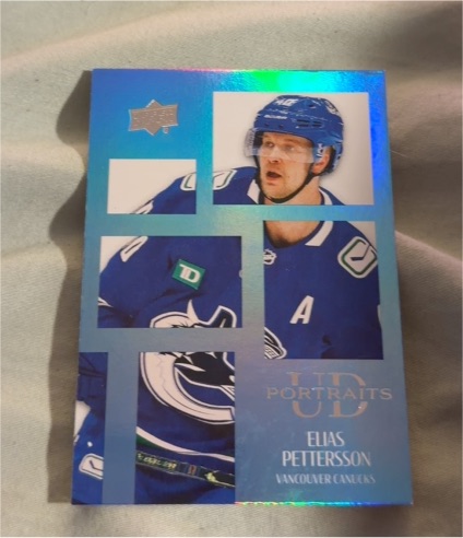 2024-25 Upper Deck Series 1 #P-1 Elias Pettersson — front