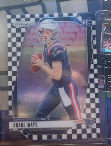 2024 Panini Prizm #329 Drake Maye — front