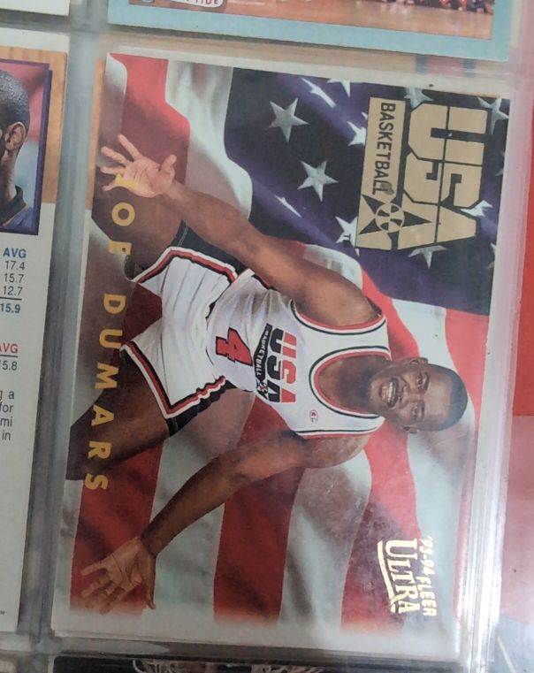 1993-94 Fleer Ultra #362 Joe Dumars USA Basketball — front