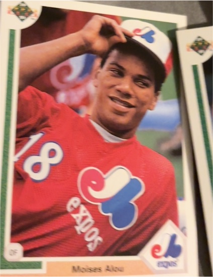 1991 Upper Deck #665 Moises Alou — front