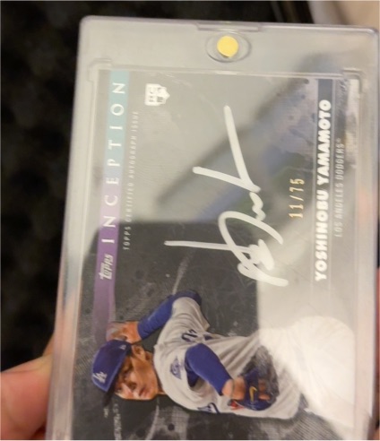 2024 Topps Inception #11/15 Yoshinobu Yamamoto — front
