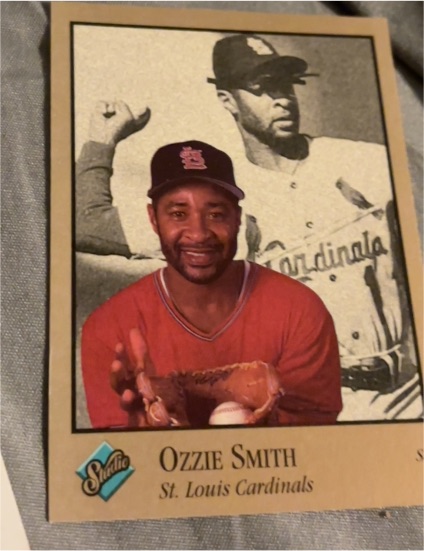 1992 Studio #98 Ozzie Smith — front