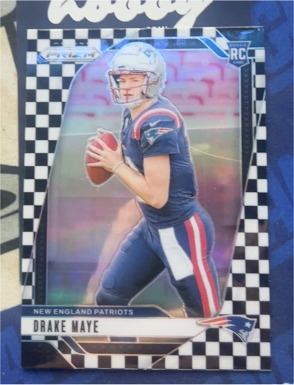 2024 Panini Prizm #329 Drake Maye — front
